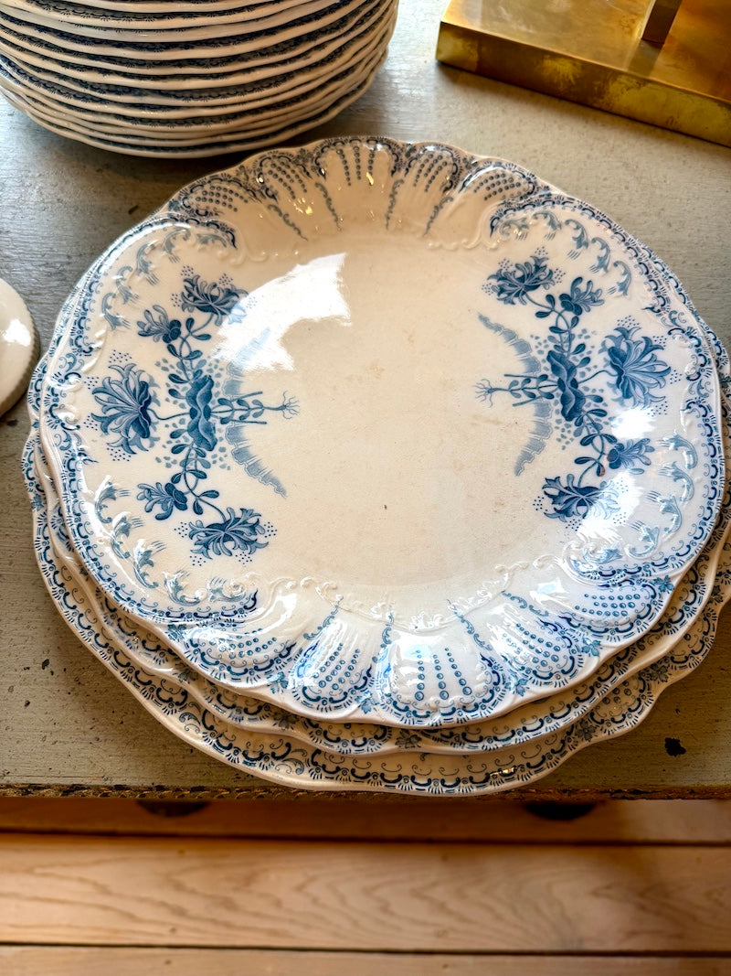 Antique French Regency Period Complete China Service