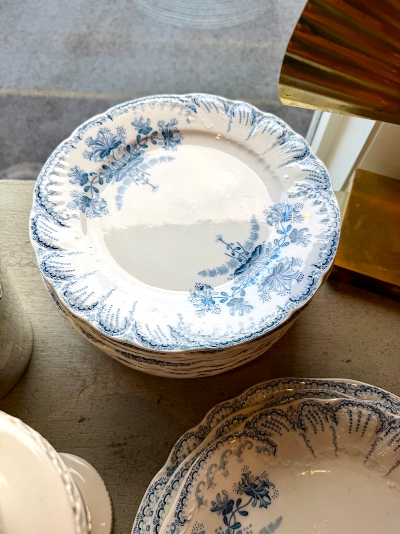 Antique French Regency Period Complete China Service