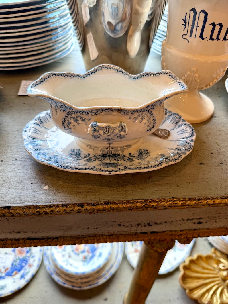 Antique French Regency Period Complete China Service