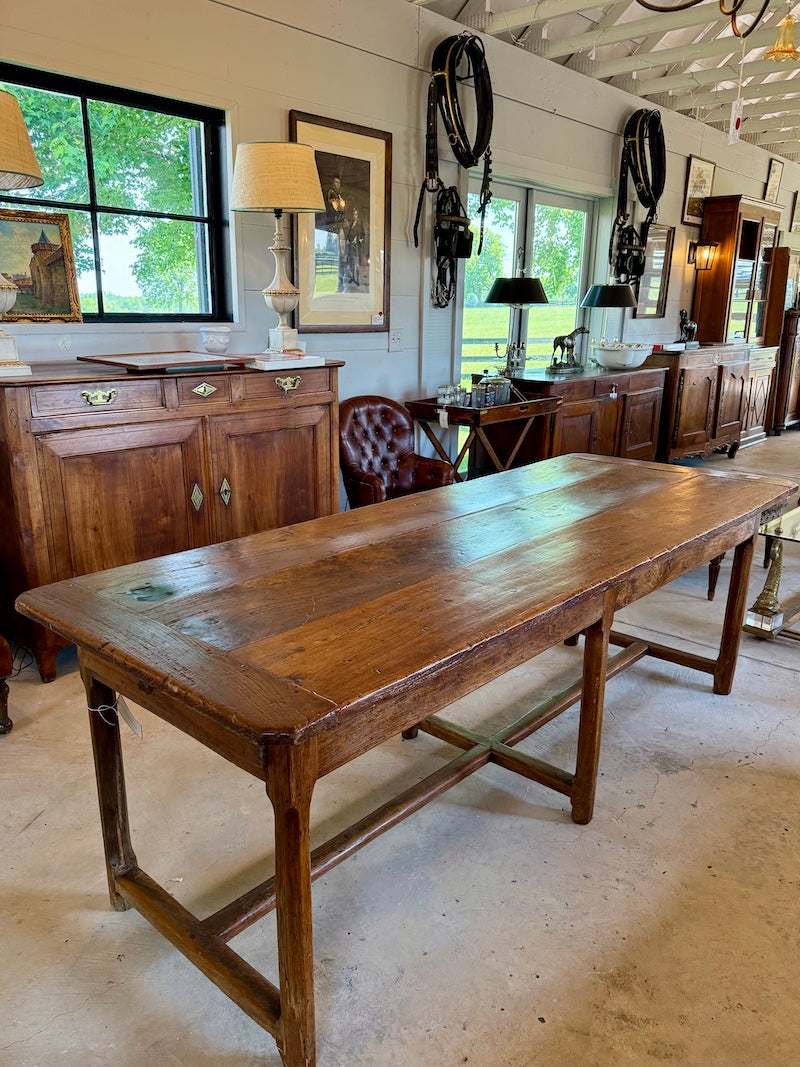 Antique French Farm Table 19thC