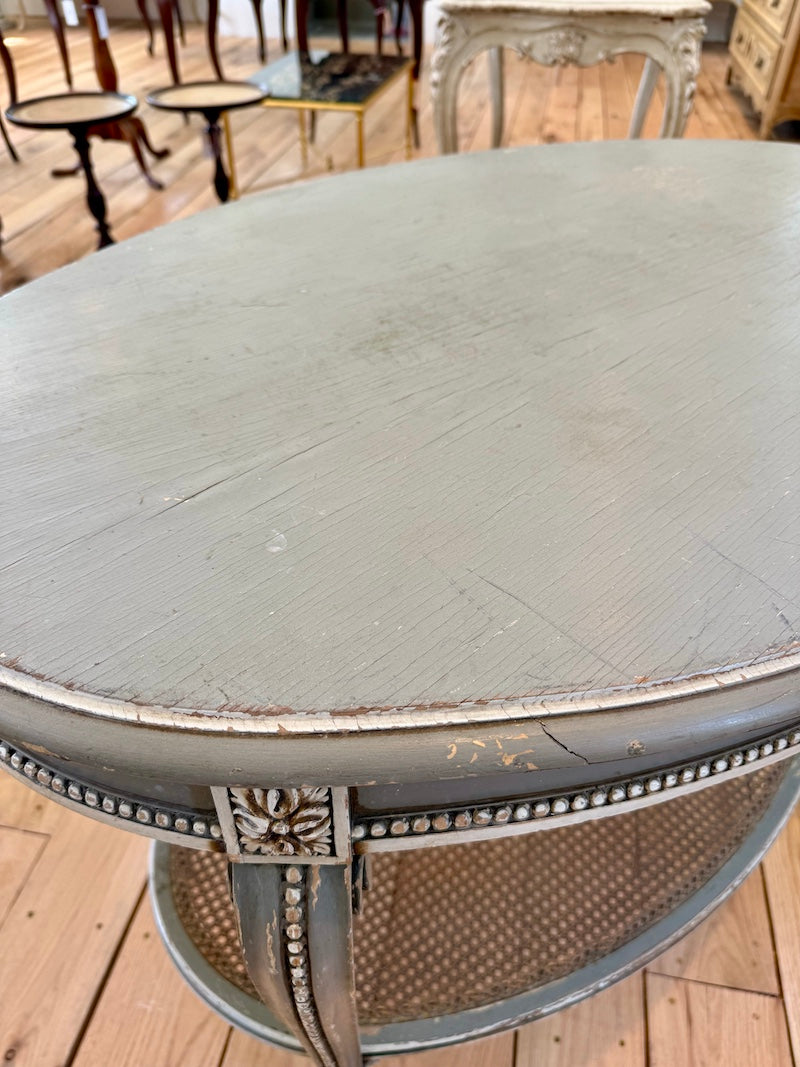 Antique French Oval Table, 19th.C.