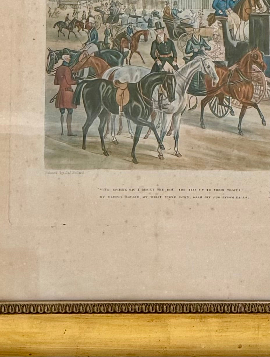 English Print "Hyde Park Corner"