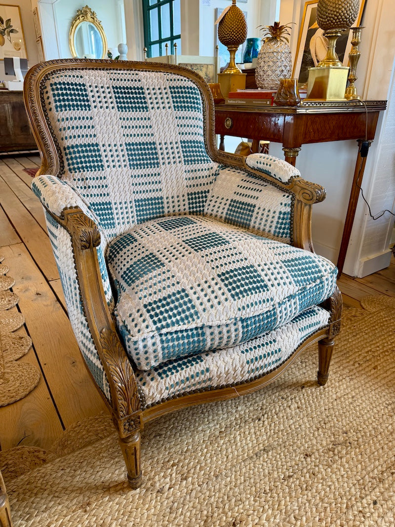 Pair of Antique French Bergères