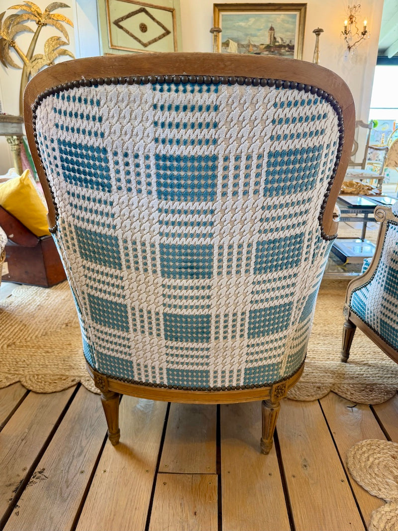 Pair of Antique French Bergères