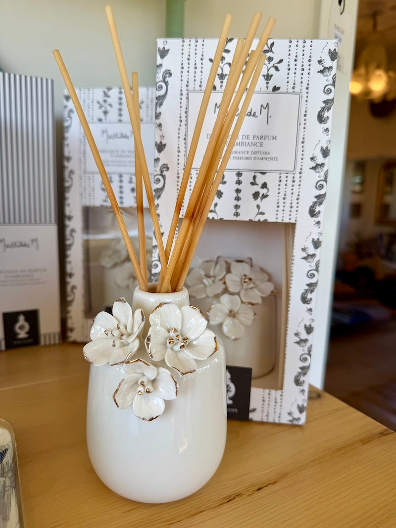 French Mathilde M. Floral Diffuser - Sublime Jasmine