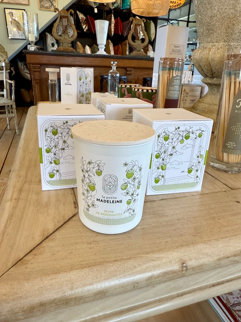 La Petite Madeleine French Scented Candle Pluie de Bergamotes