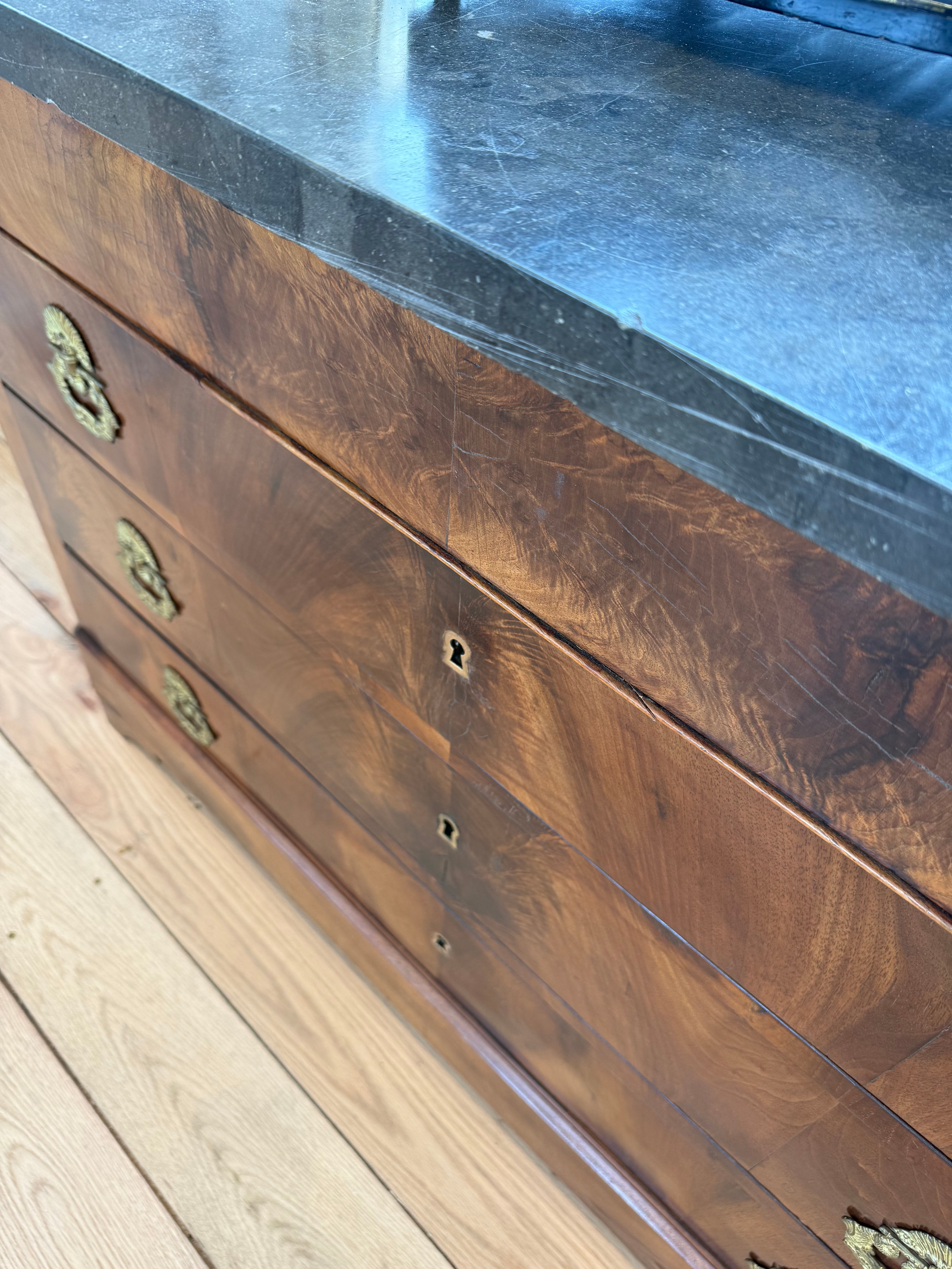 Antique French Chest of Drawers, Charles 10th