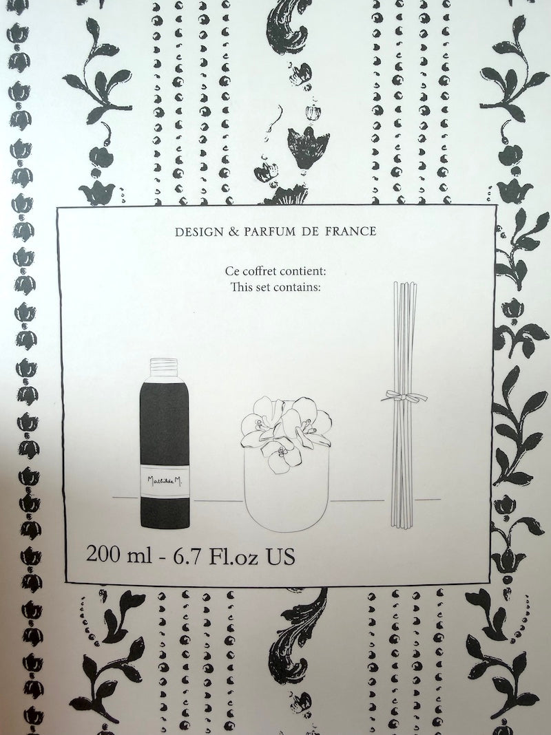 French Mathilde M. Floral Diffuser - Sublime Jasmine