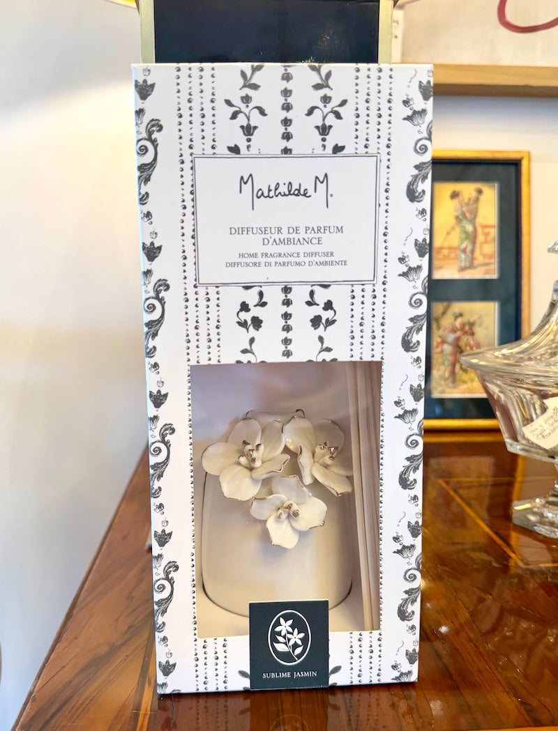French Mathilde M. Floral Diffuser - Sublime Jasmine