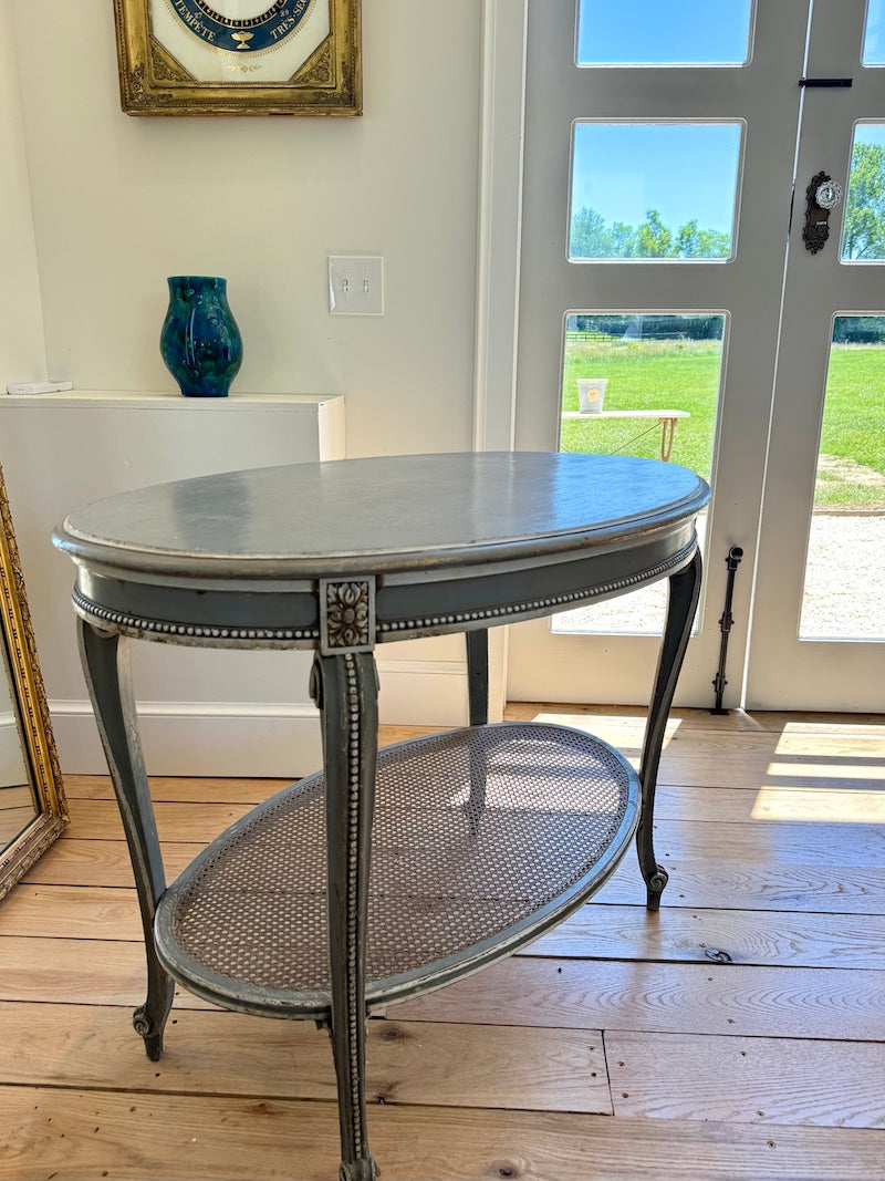 Antique French Oval Table, 19th.C.