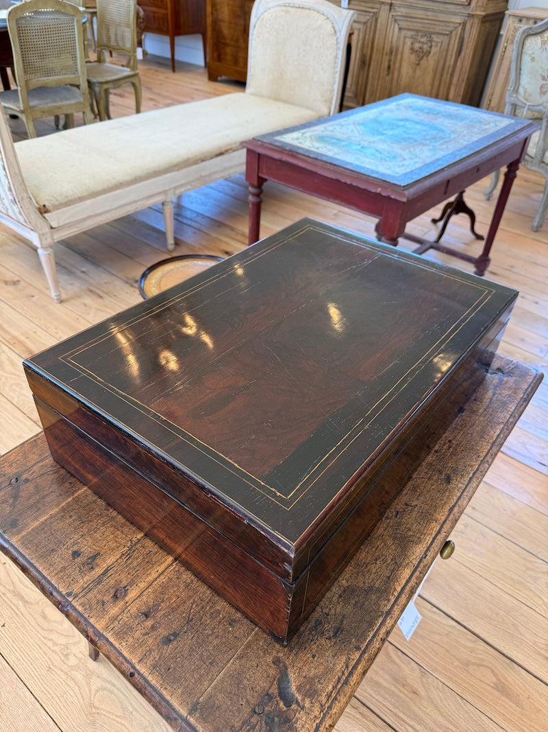 Antique French Spectacular Box Charles X 1830s