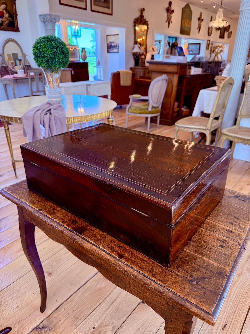 Antique French Spectacular Box Charles X 1830s