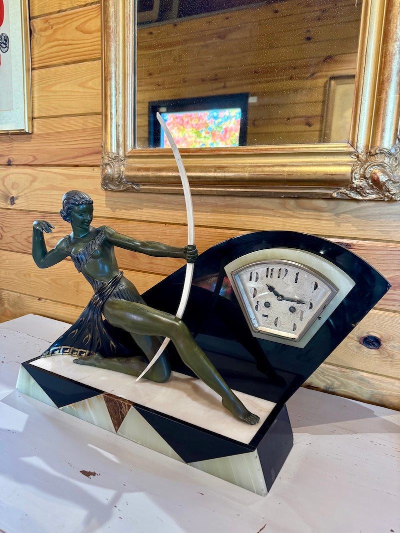 French Art Deco Clock