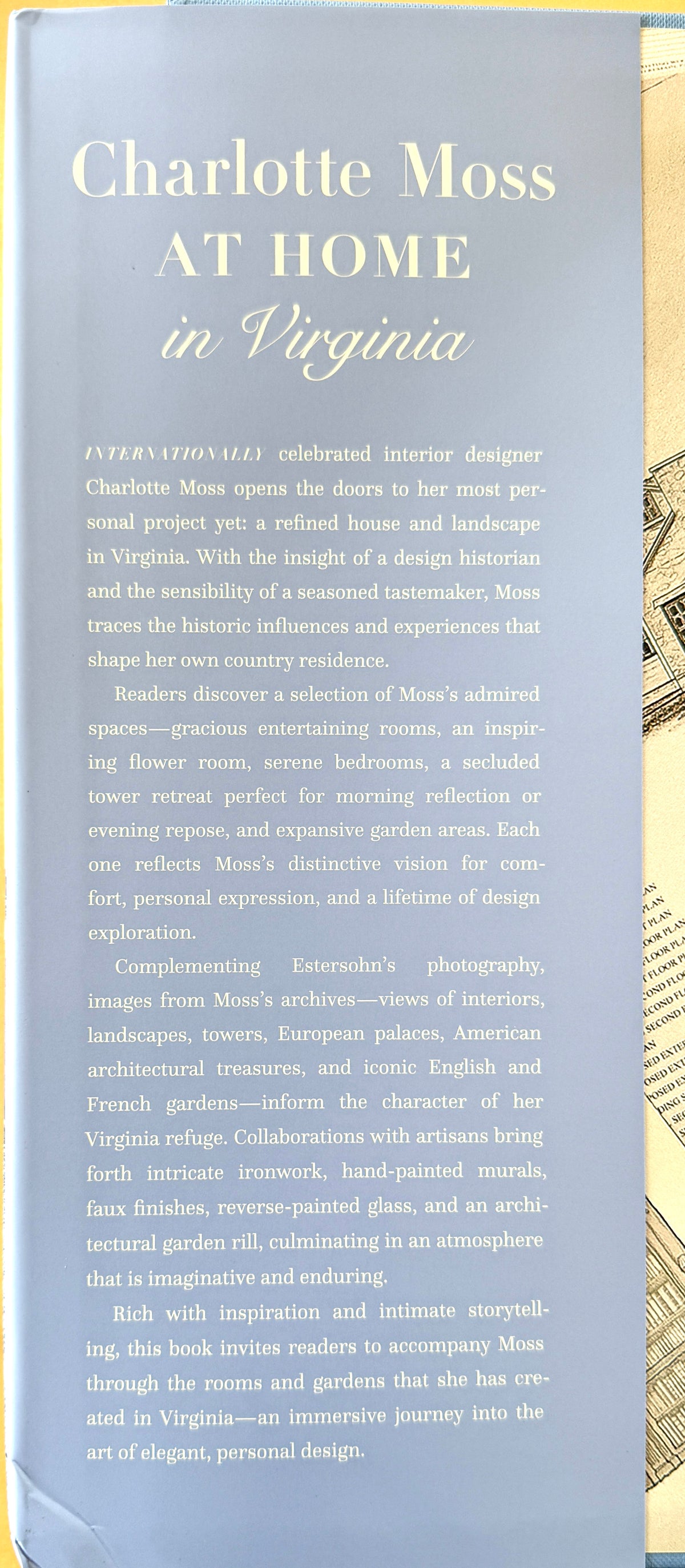Charlote Moss At home in Virginia