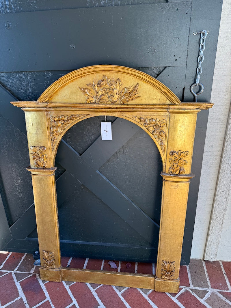 Antique Italian Gilded Cornice or Frame