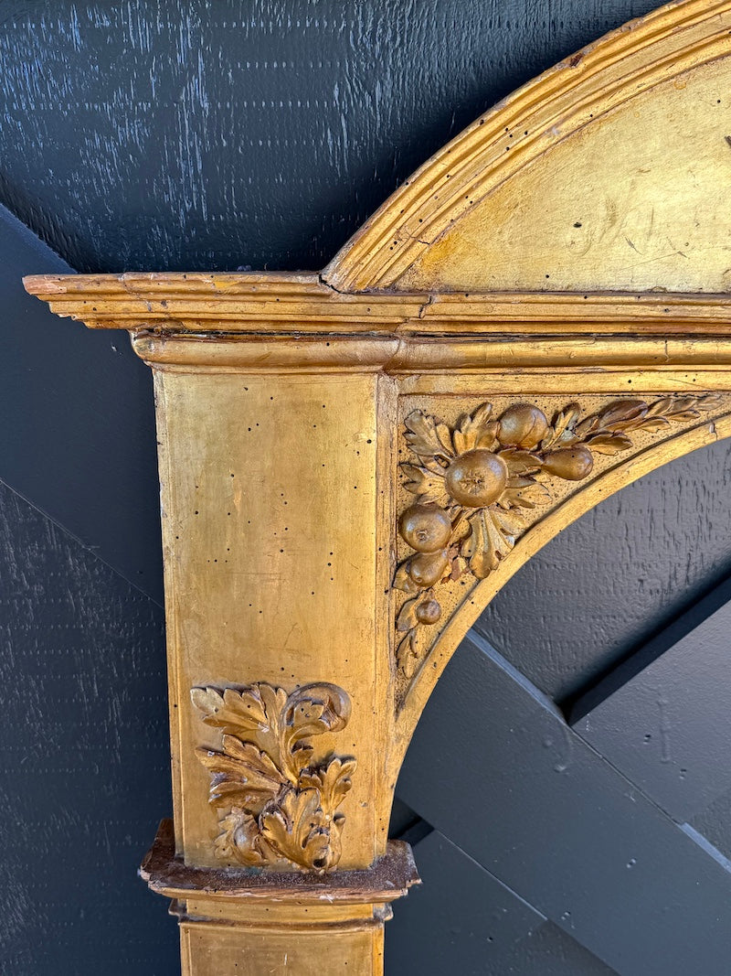 Antique Italian Gilded Cornice or Frame
