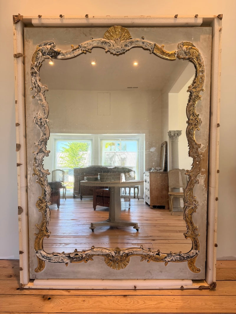 Antique French Mirror/Trumeau