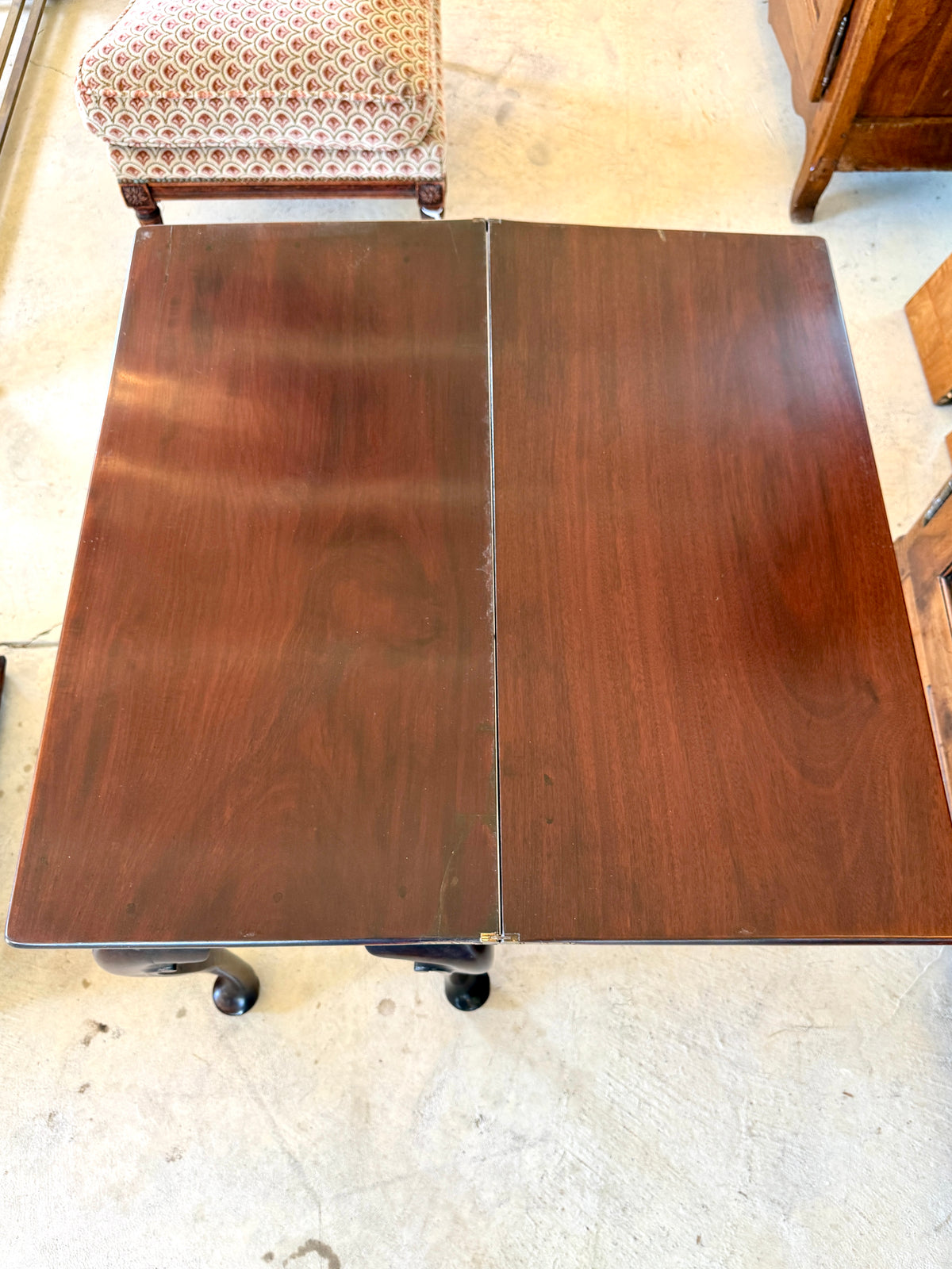 Antique George III Style Mahogany Side Table