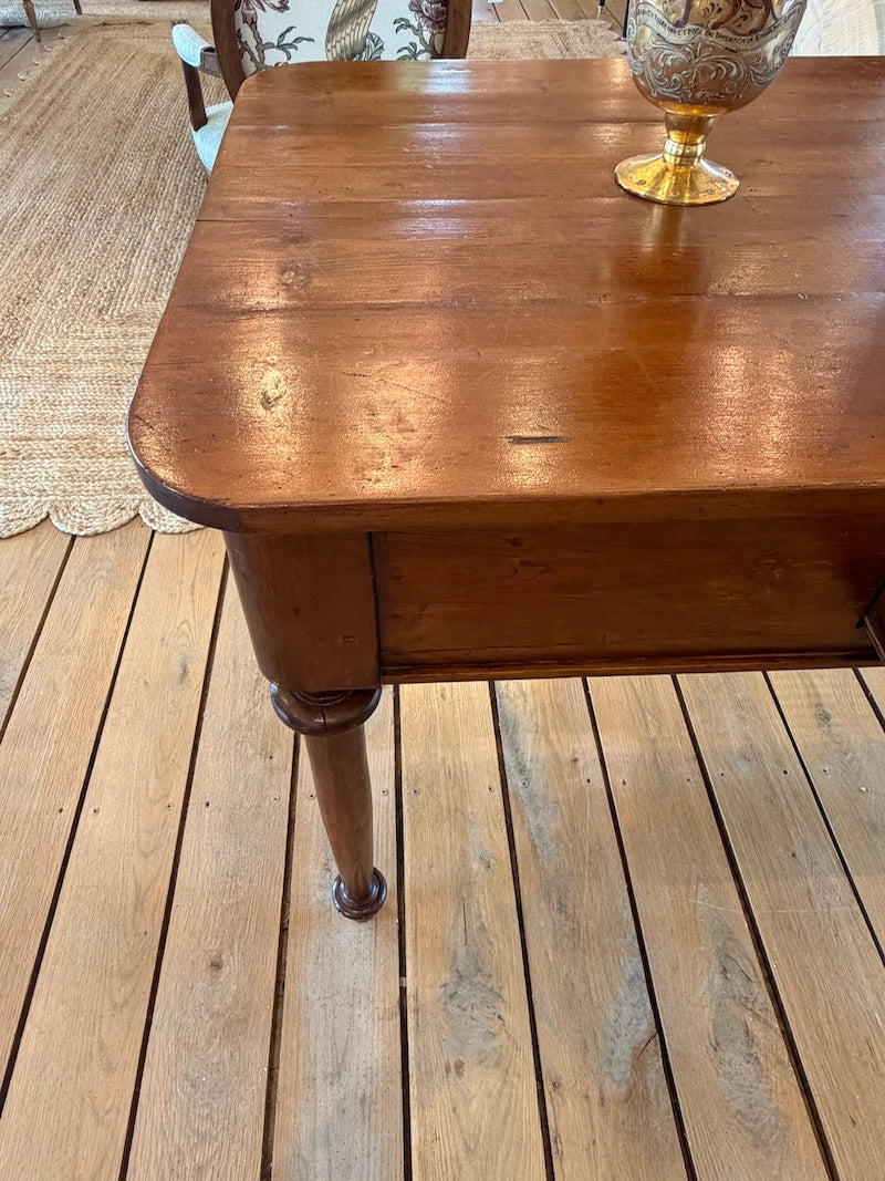 Antique Italian Table 19th C., Walnut
