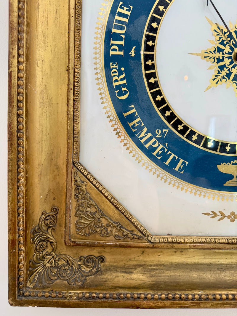 Antique French Barometer, Empire Period