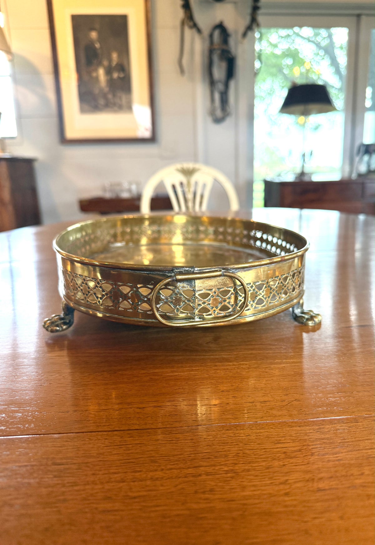 Antique Bronze Tray