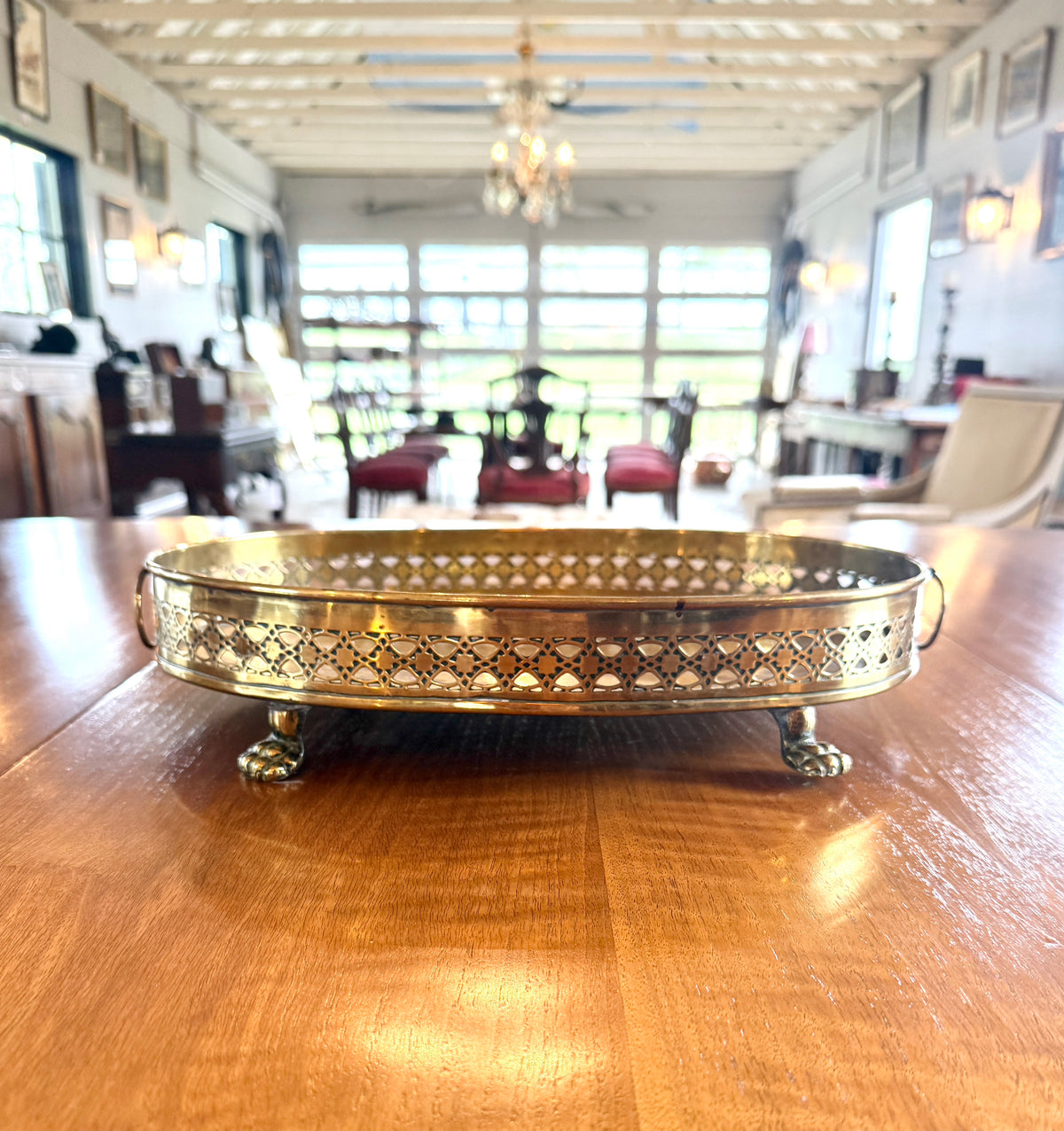 Antique Bronze Tray