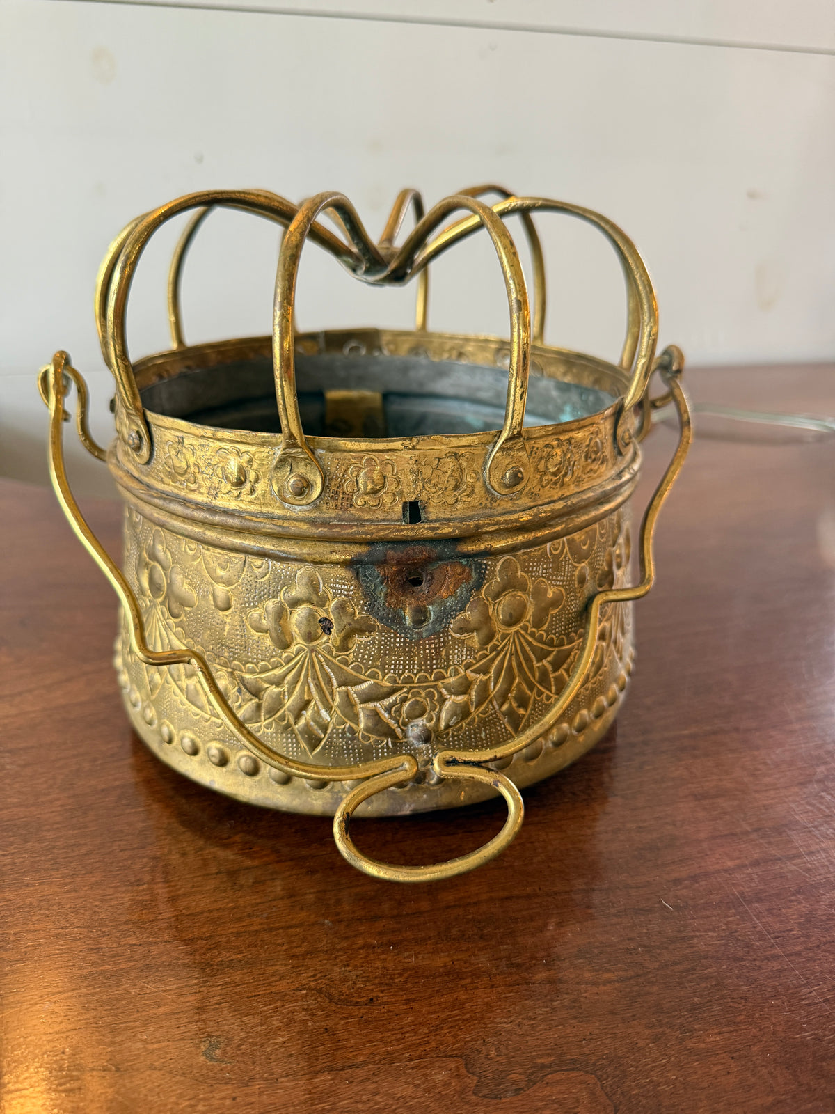 Antique Bronze Carriage Warmer