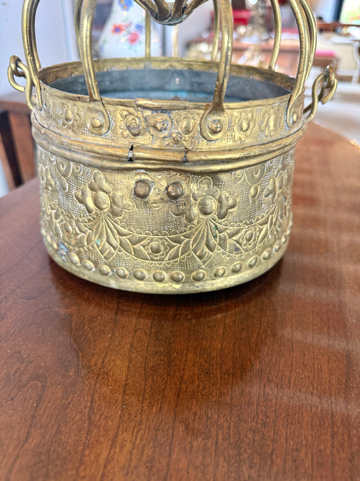 Antique Bronze Carriage Warmer