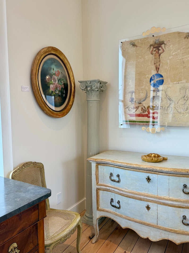 Antique Italian Columns 19th C. Set of 4