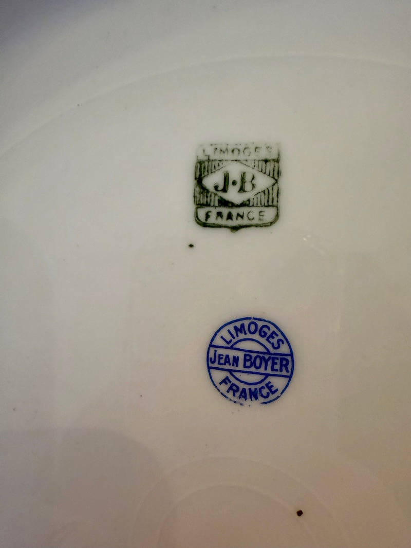 Antique French Set of Limoges Dinnerware