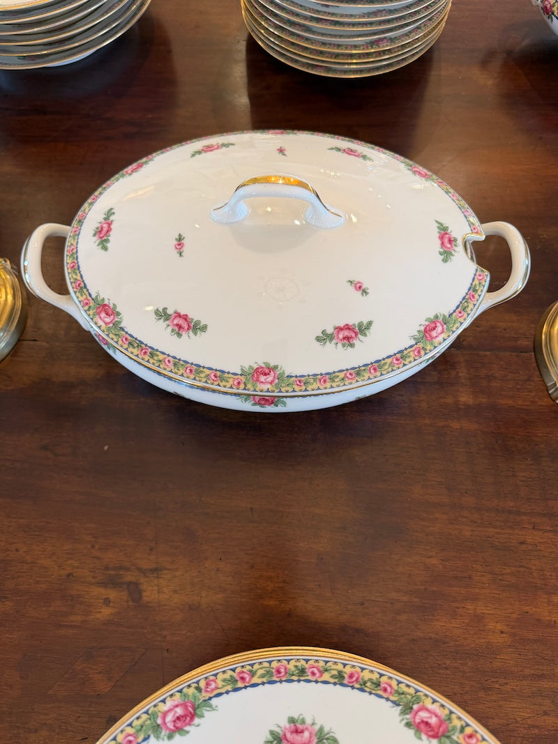 Antique French Set of Limoges Dinnerware