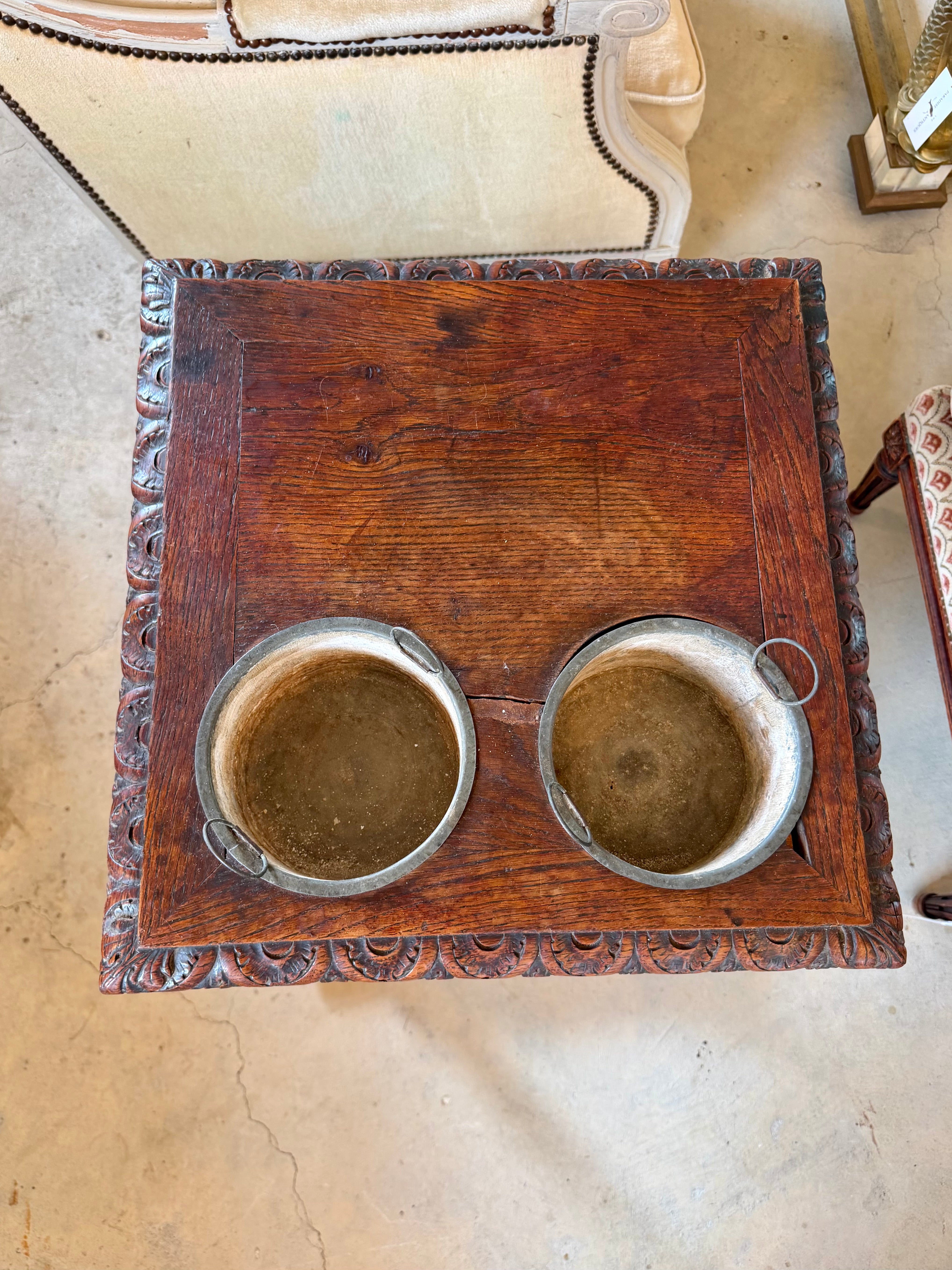 Antique French 19th Century Cooling Table