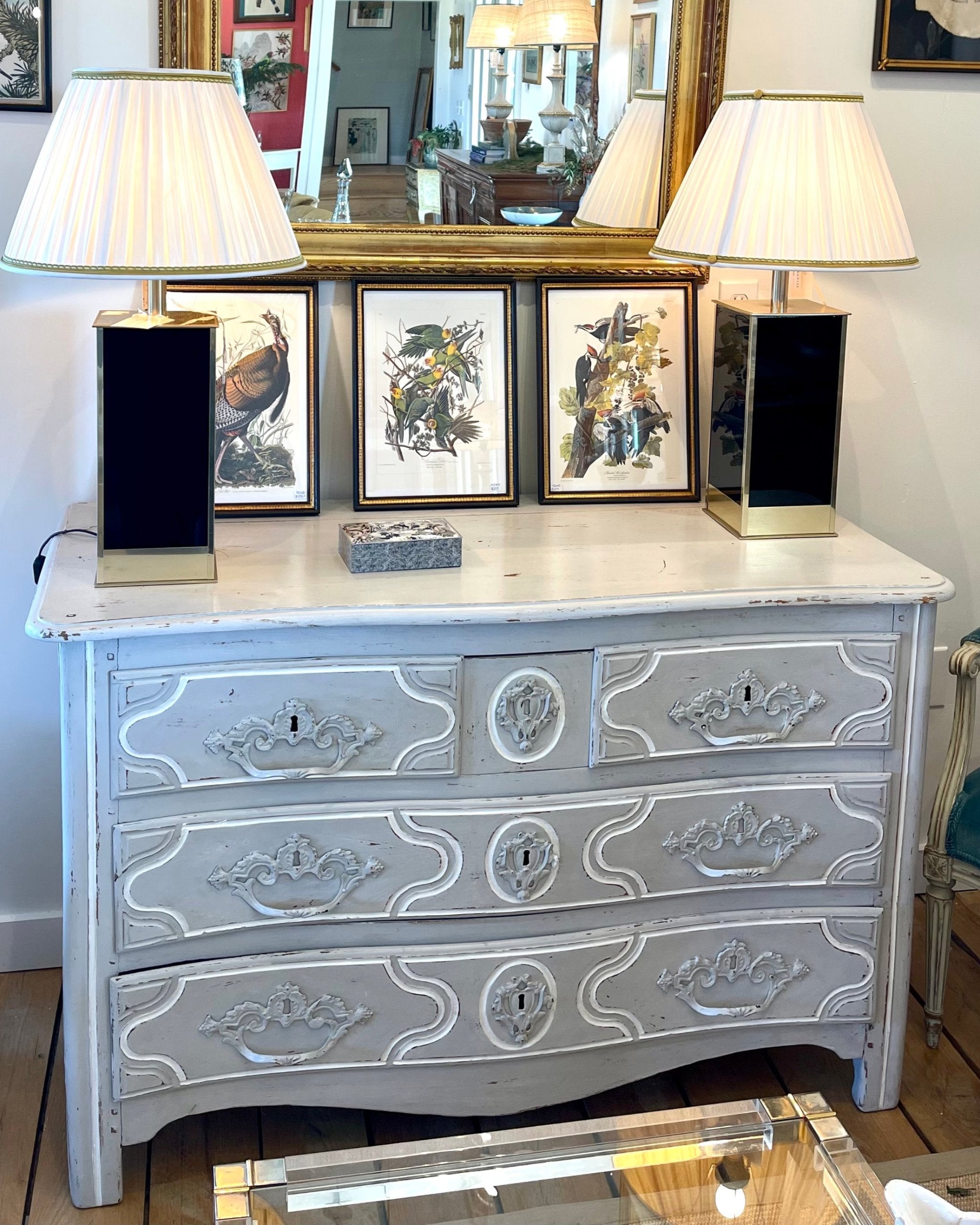 French Painted Dresser 18th Century 
