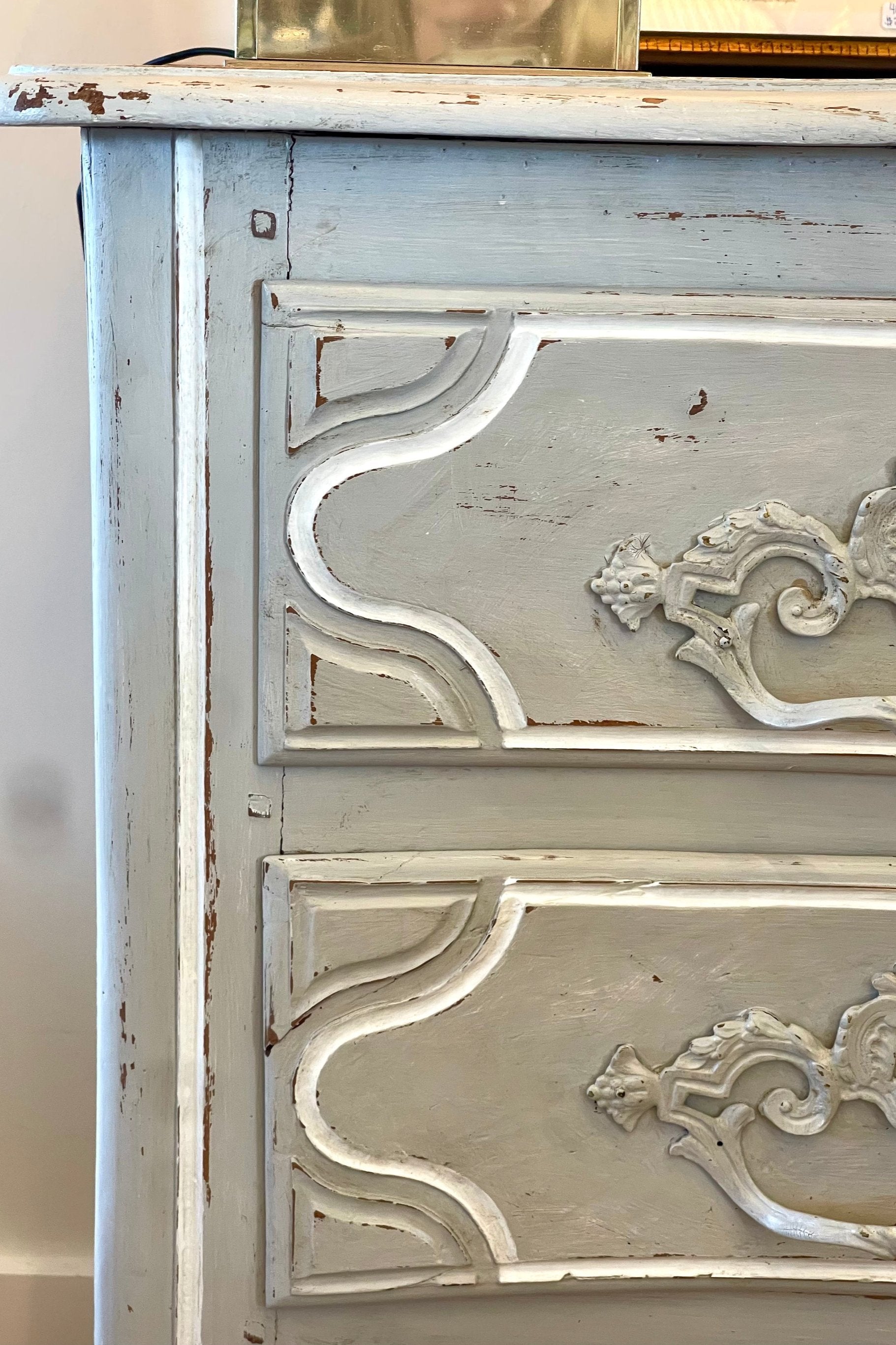 French Painted Dresser 18th Century 