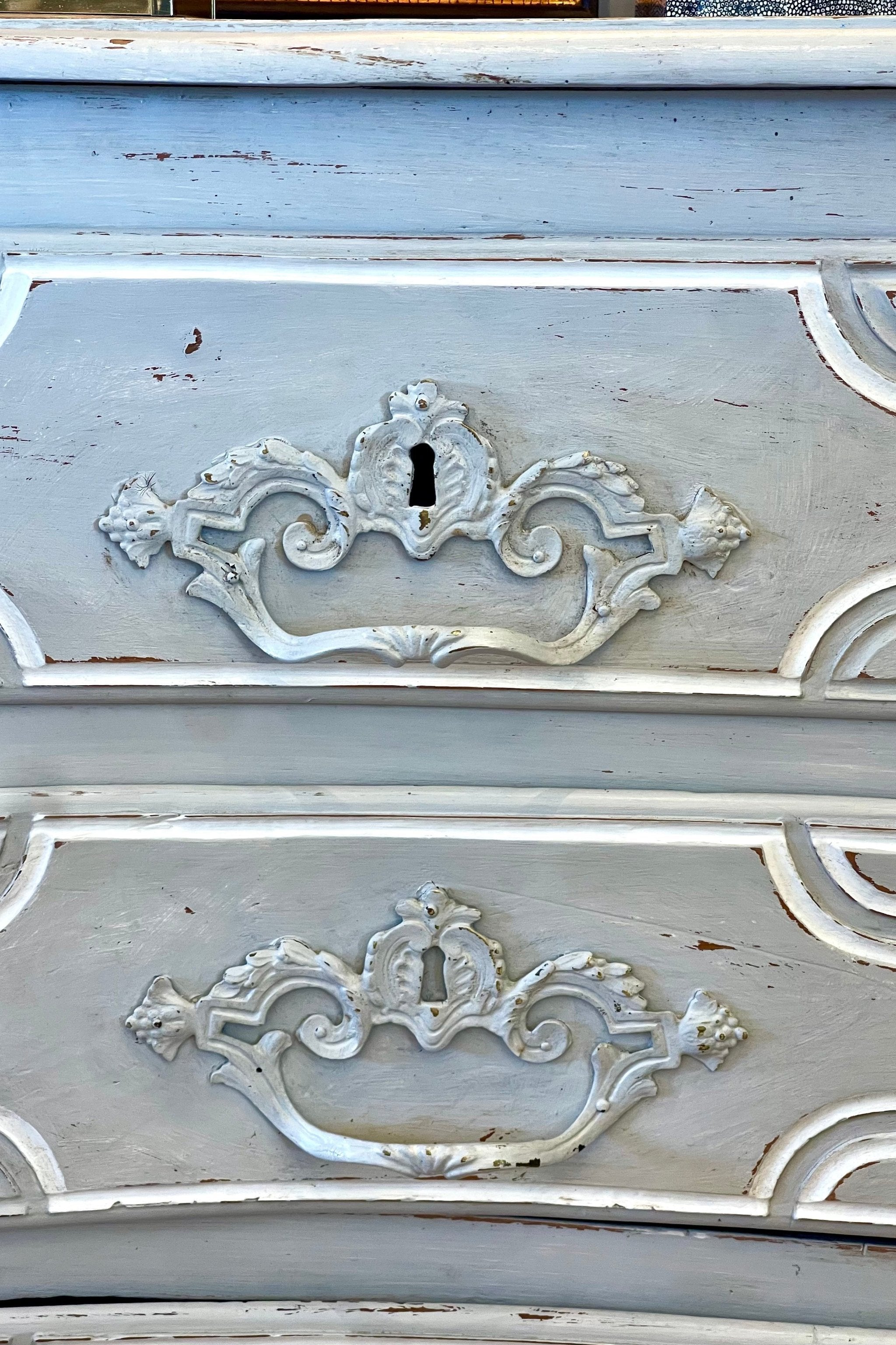 French Painted Dresser 18th Century 