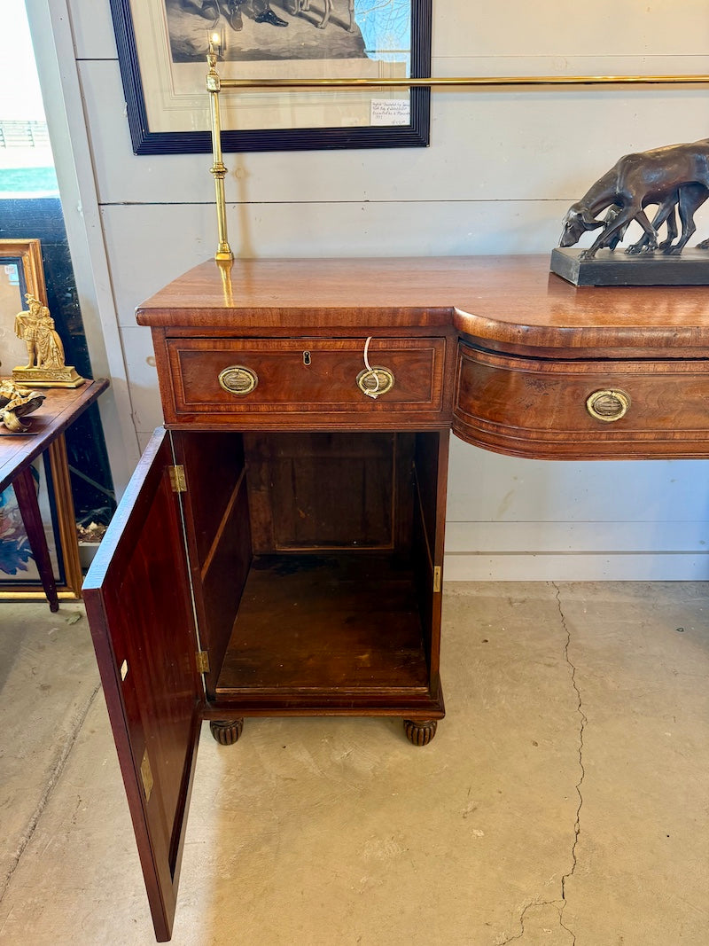 Regency Inlaid Mahogany Sideboard, Early 19th C.
