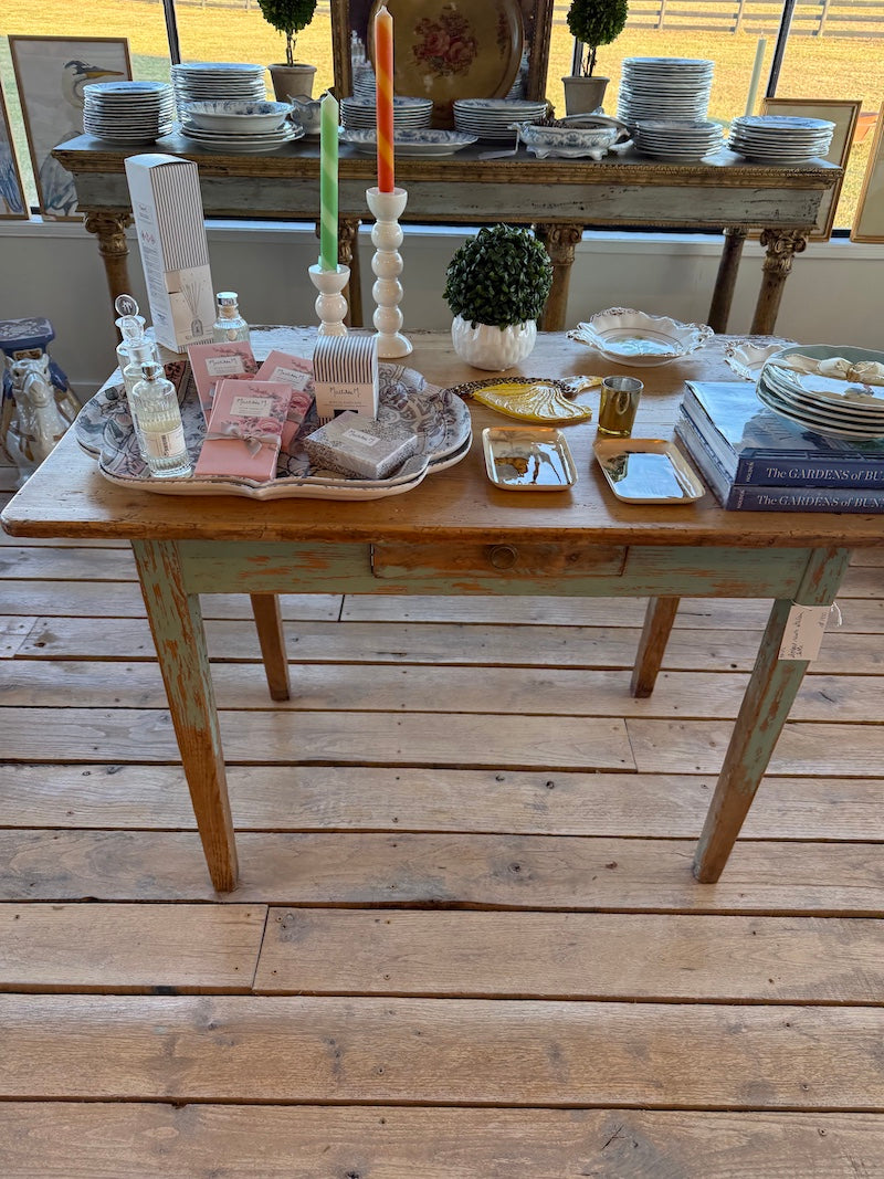 Antique Rustic Italian Table