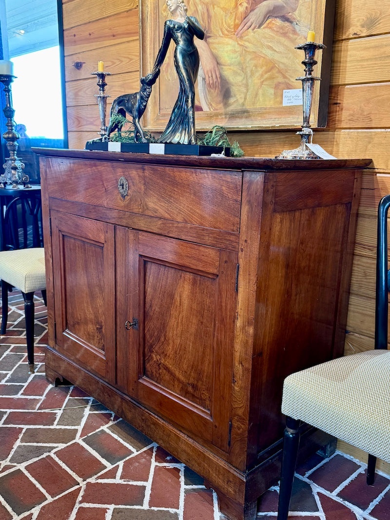Antique French Walnut Sideboard