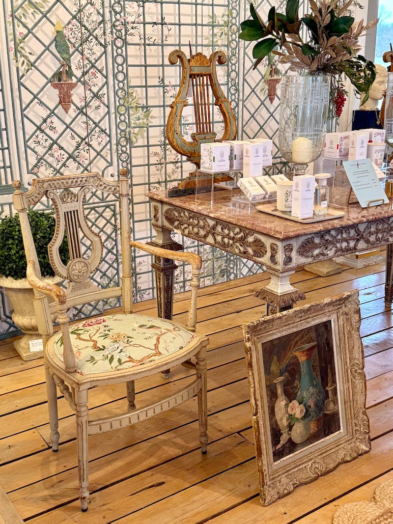 Antique French Pair of Fauteuil, with beautiful patina