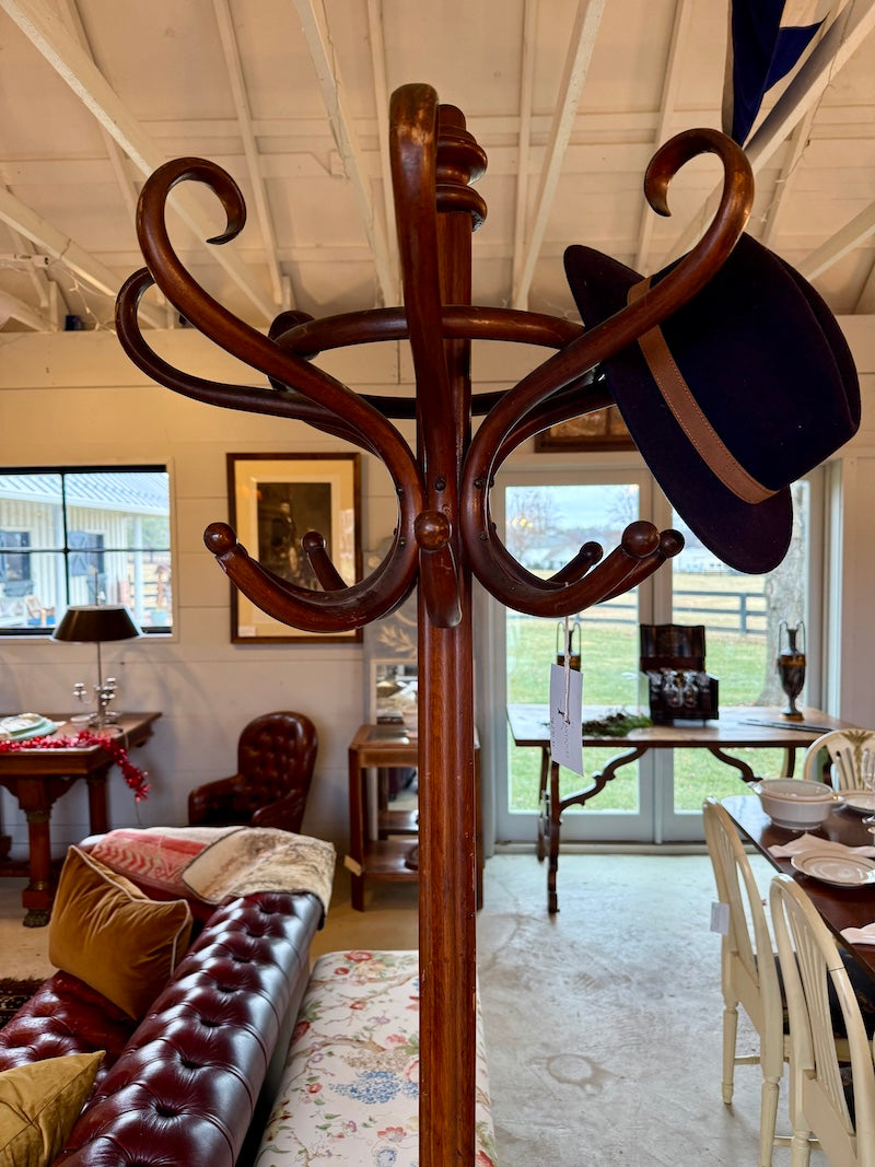 Antique French Coat Rack Thonet