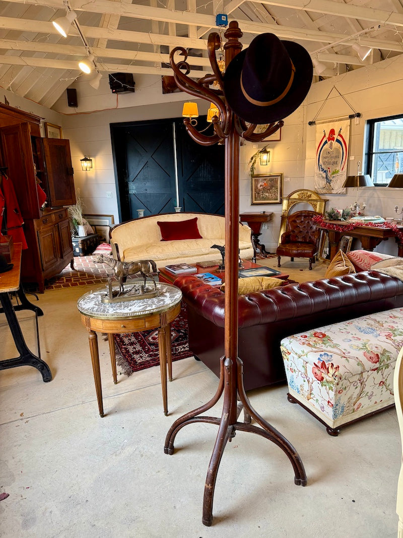 Antique French Coat Rack Thonet