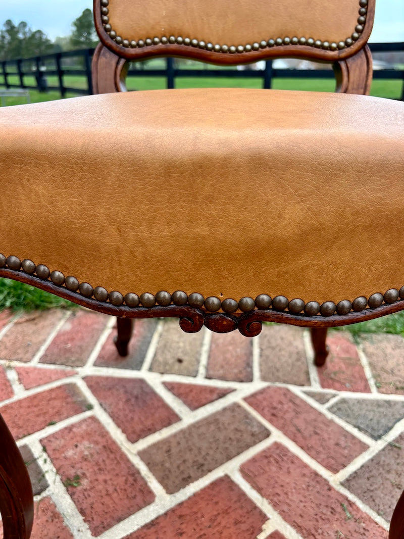 Antique French 1940's Louis XV-Style Chairs  Set of 6