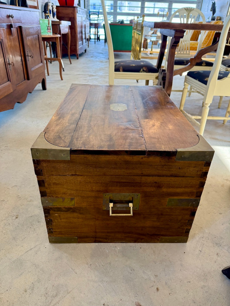 Antique French Marine Chest