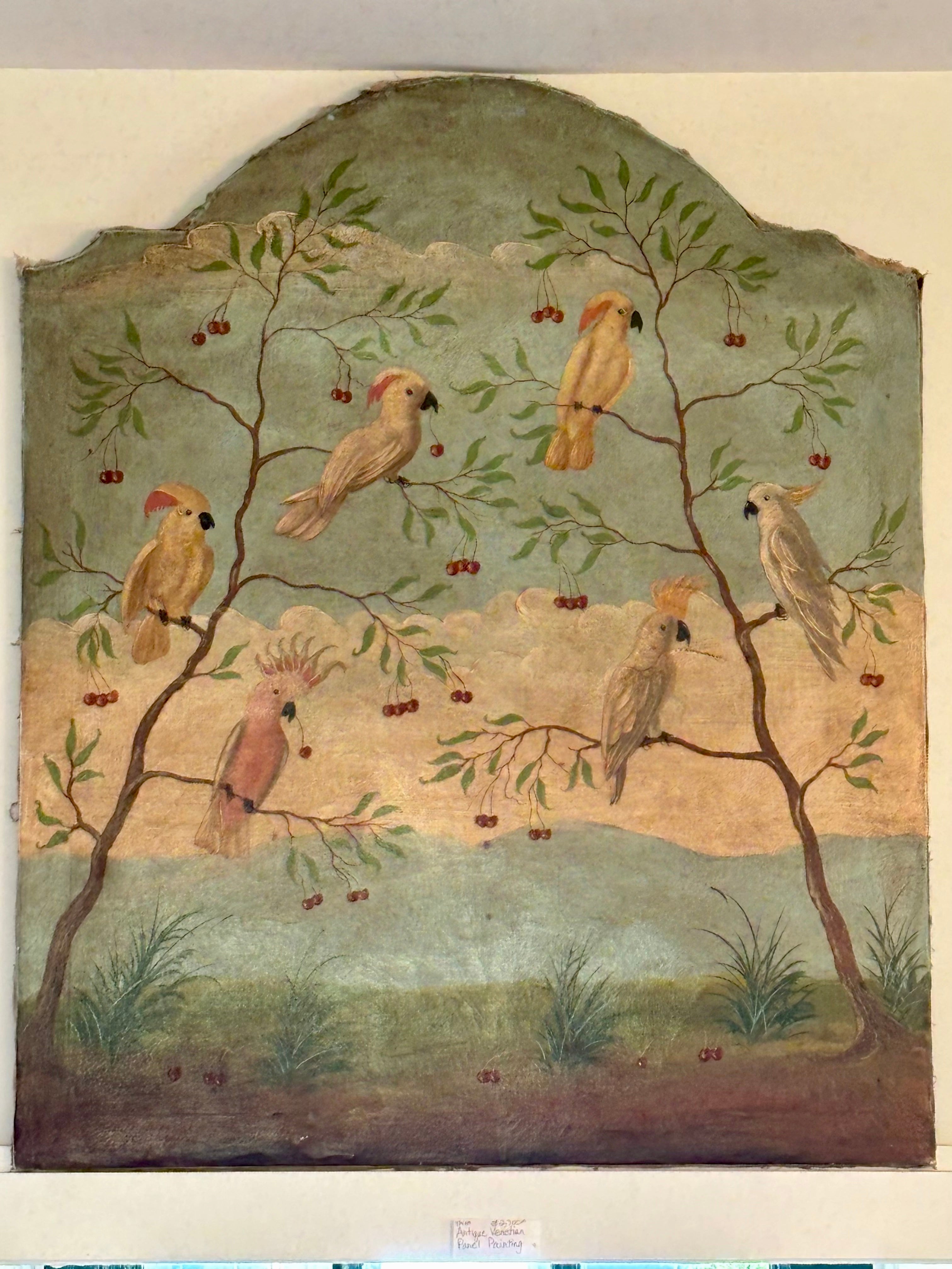 Antique Venetian Panel Painting