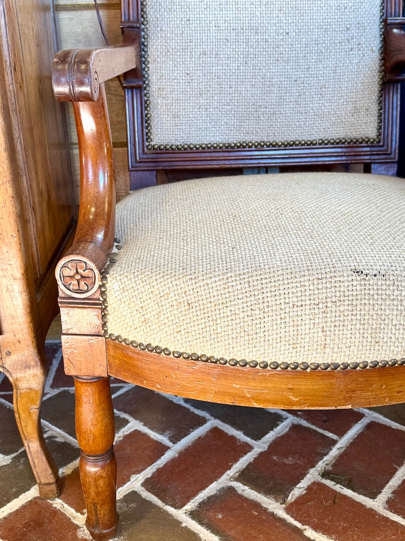 French Empire Period Pair of Armchairs