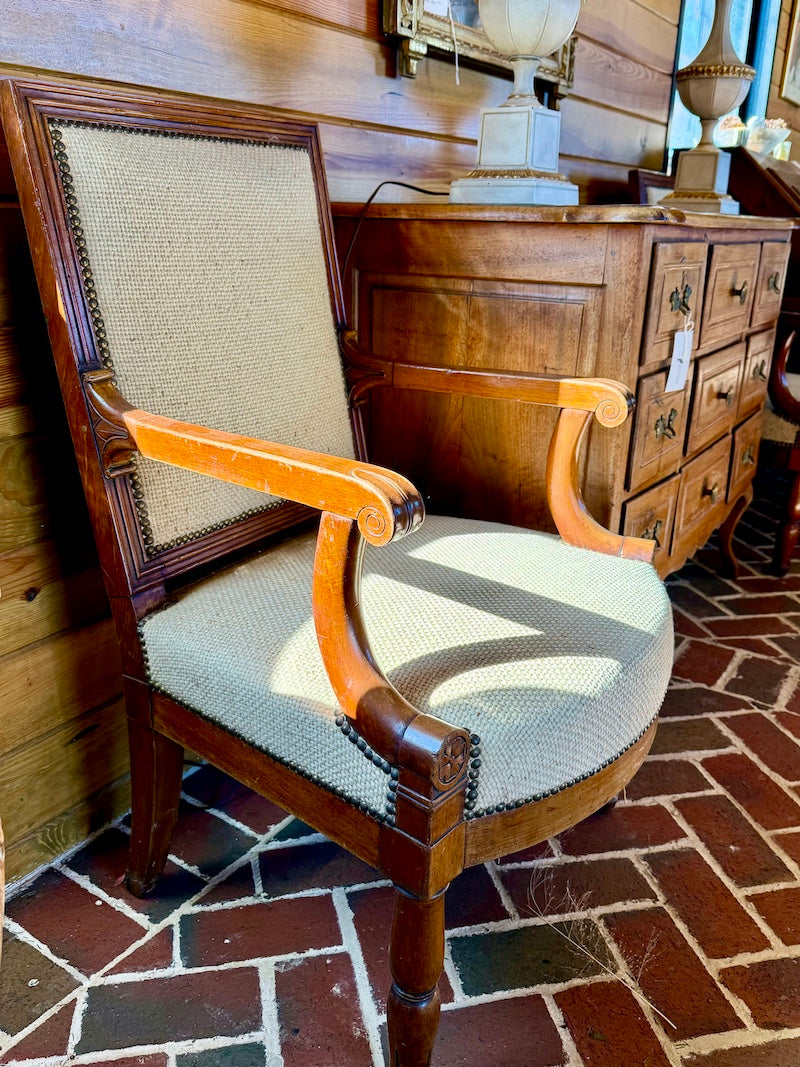 French Empire Period Pair of Armchairs