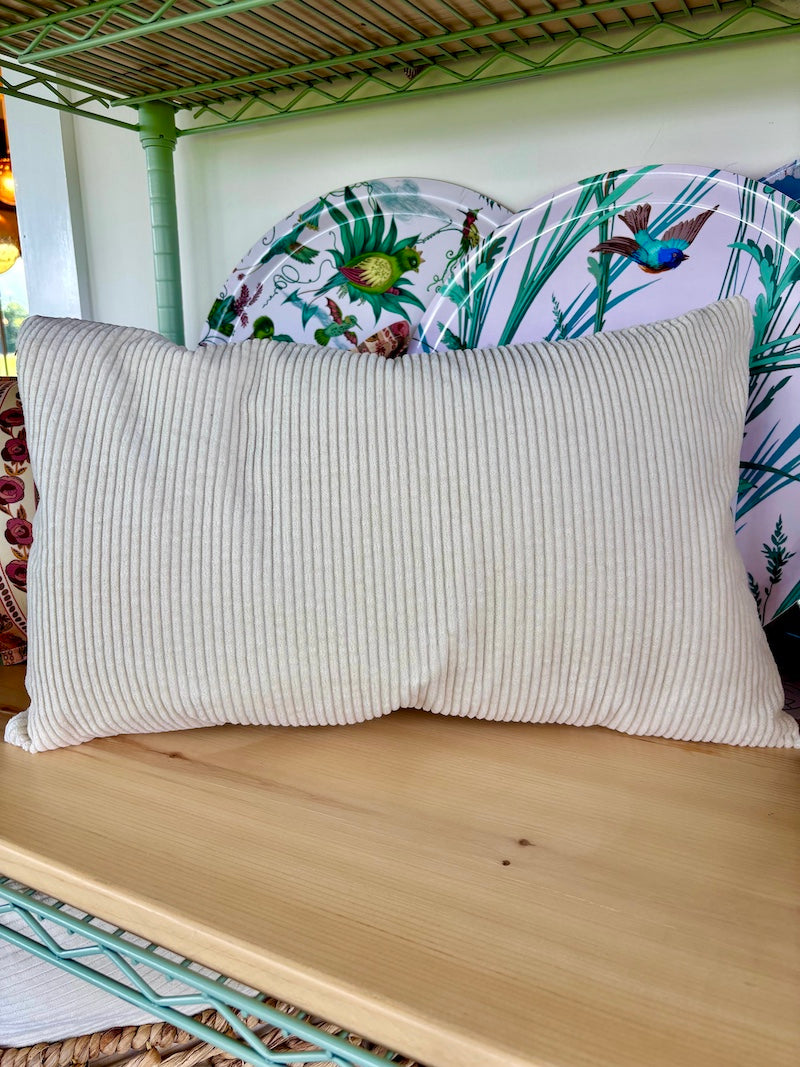 Argentine Velvet Crème Cushion