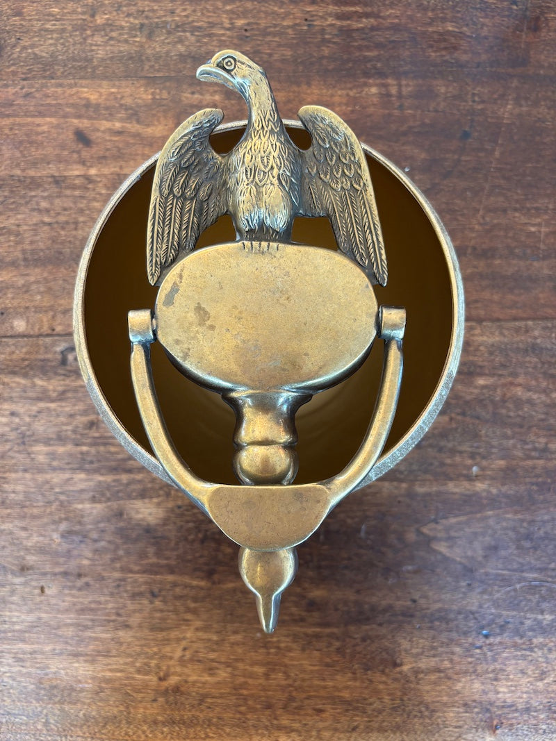 English Victorian Bronze Doorknocker