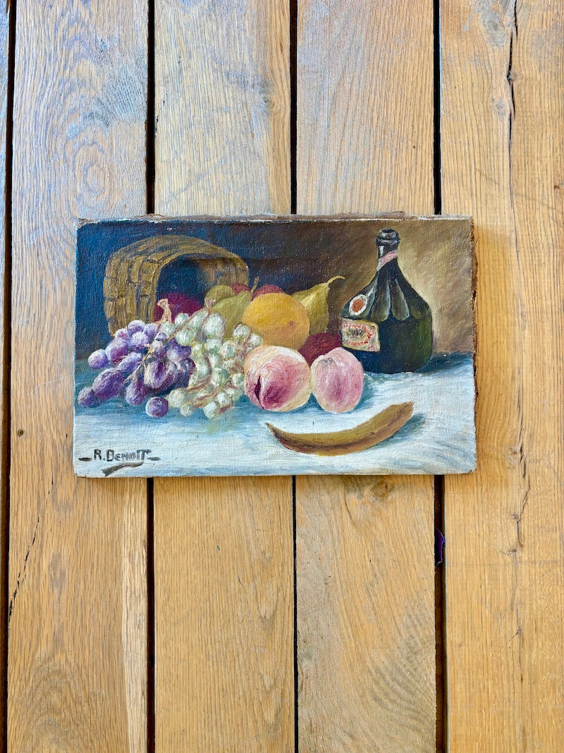 English Oil Painting, Still Life