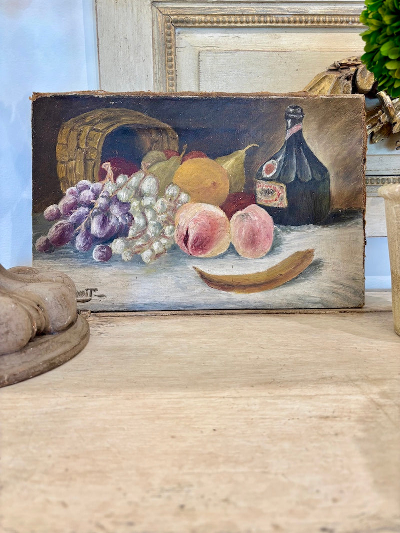 English Oil Painting, Still Life